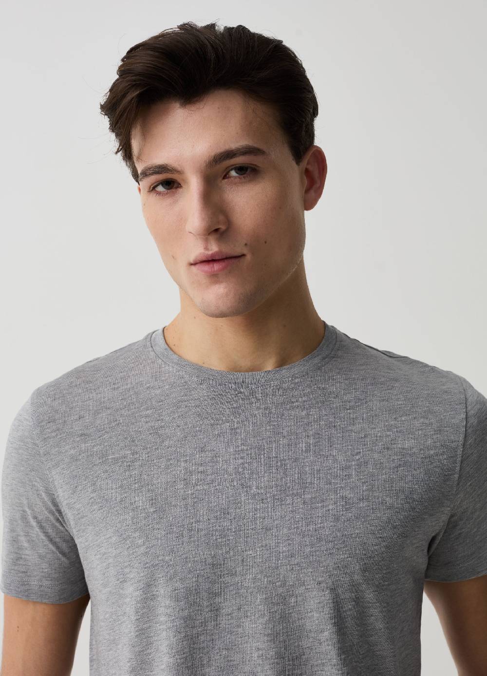 Ovs Bipack T-shirt Intime In Cotone Supima