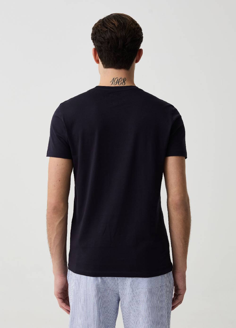 Ovs Bipack T-shirt Intime In Cotone Supima