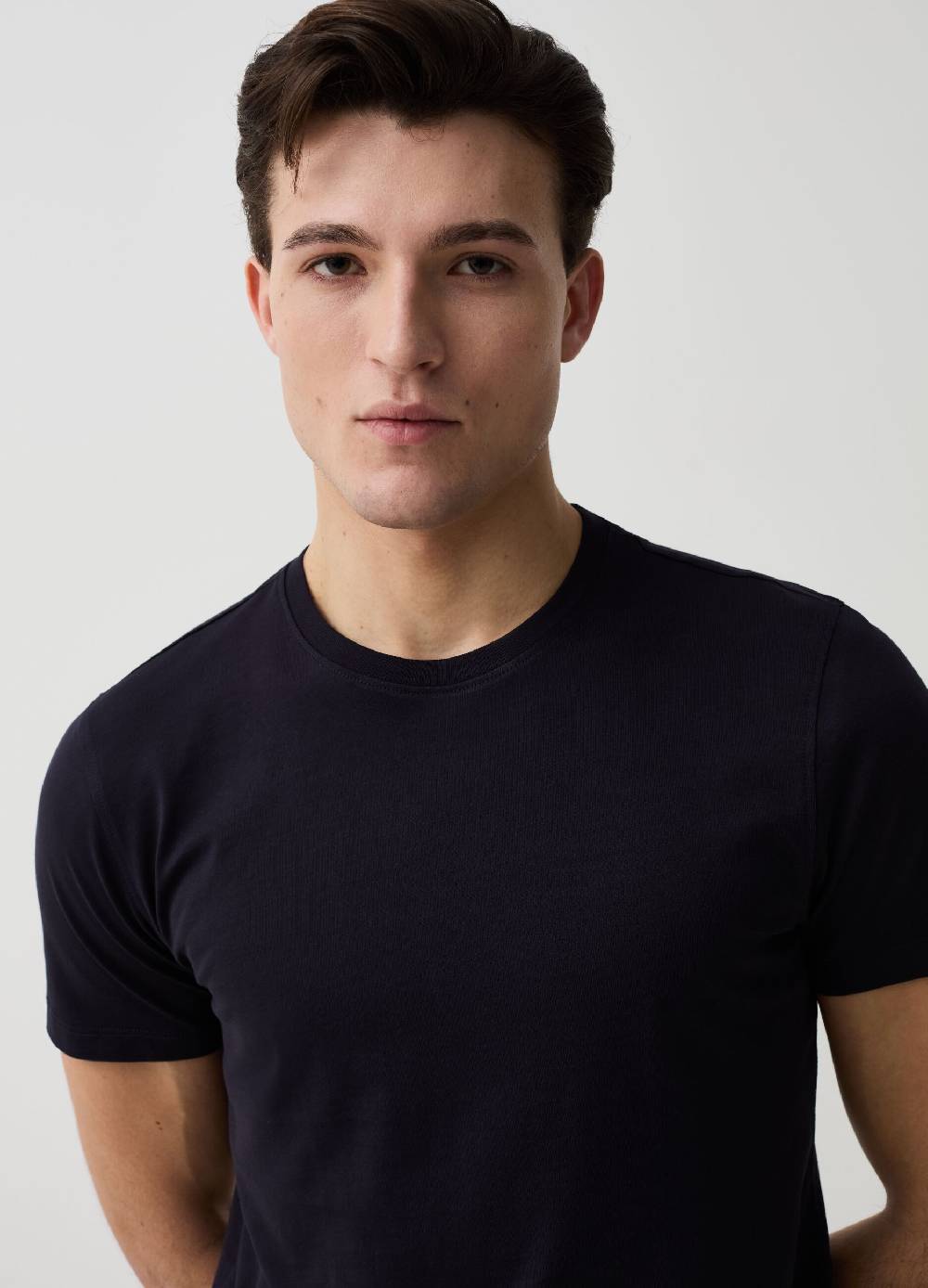Ovs Bipack T-shirt Intime In Cotone Supima