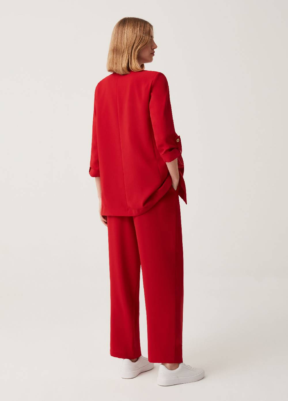 Ovs Blazer Con Maniche A Tre Quarti