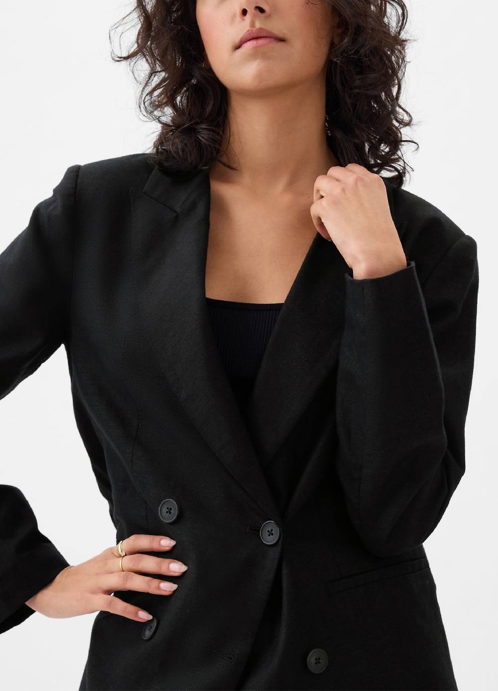 Ovs Blazer Doppiopetto Con Cintura