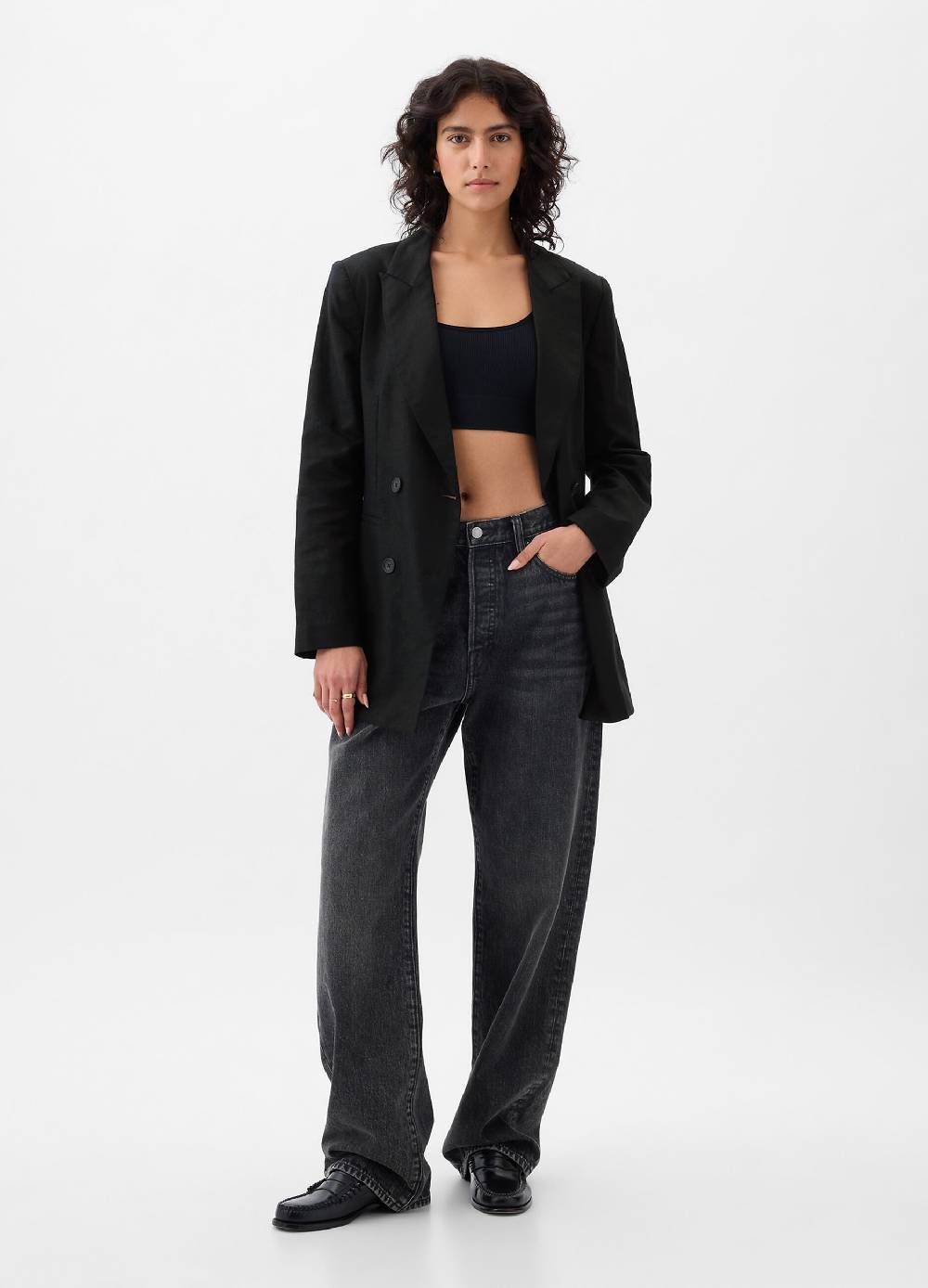 Ovs Blazer doppiopetto con cintura