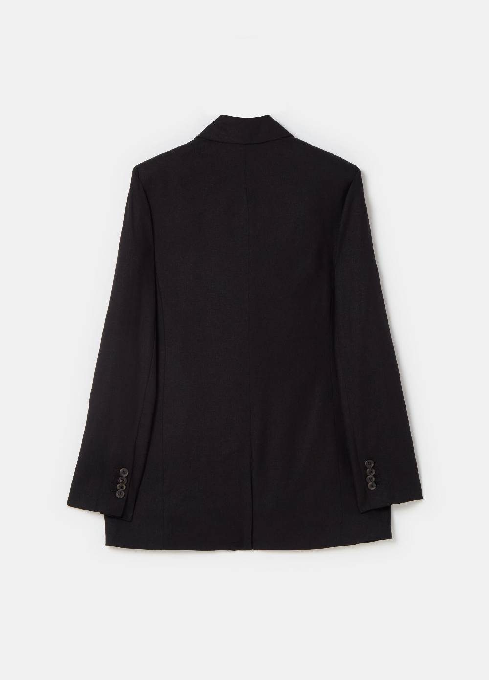 Ovs Blazer Doppiopetto In Lino E Viscosa PIOMBO