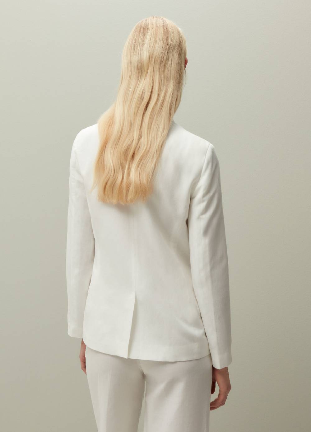 Ovs Blazer Doppiopetto In Lyocell E Lino