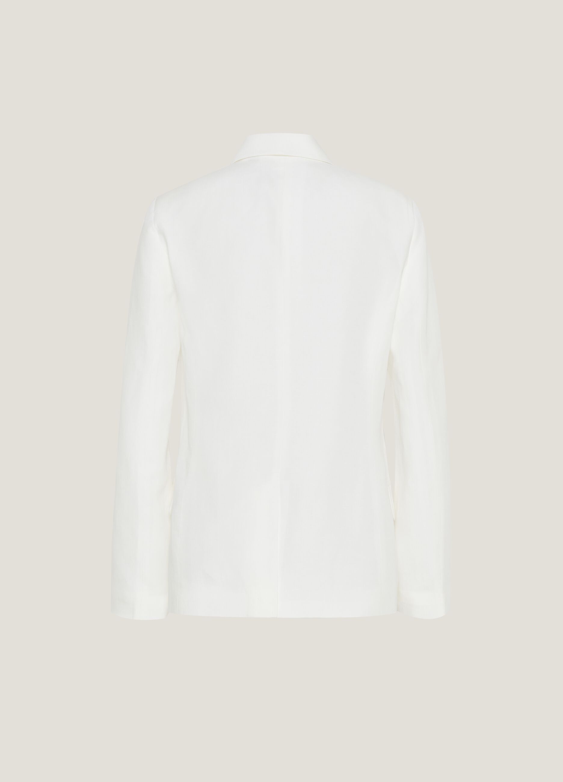 Ovs Blazer Doppiopetto In Lyocell E Lino