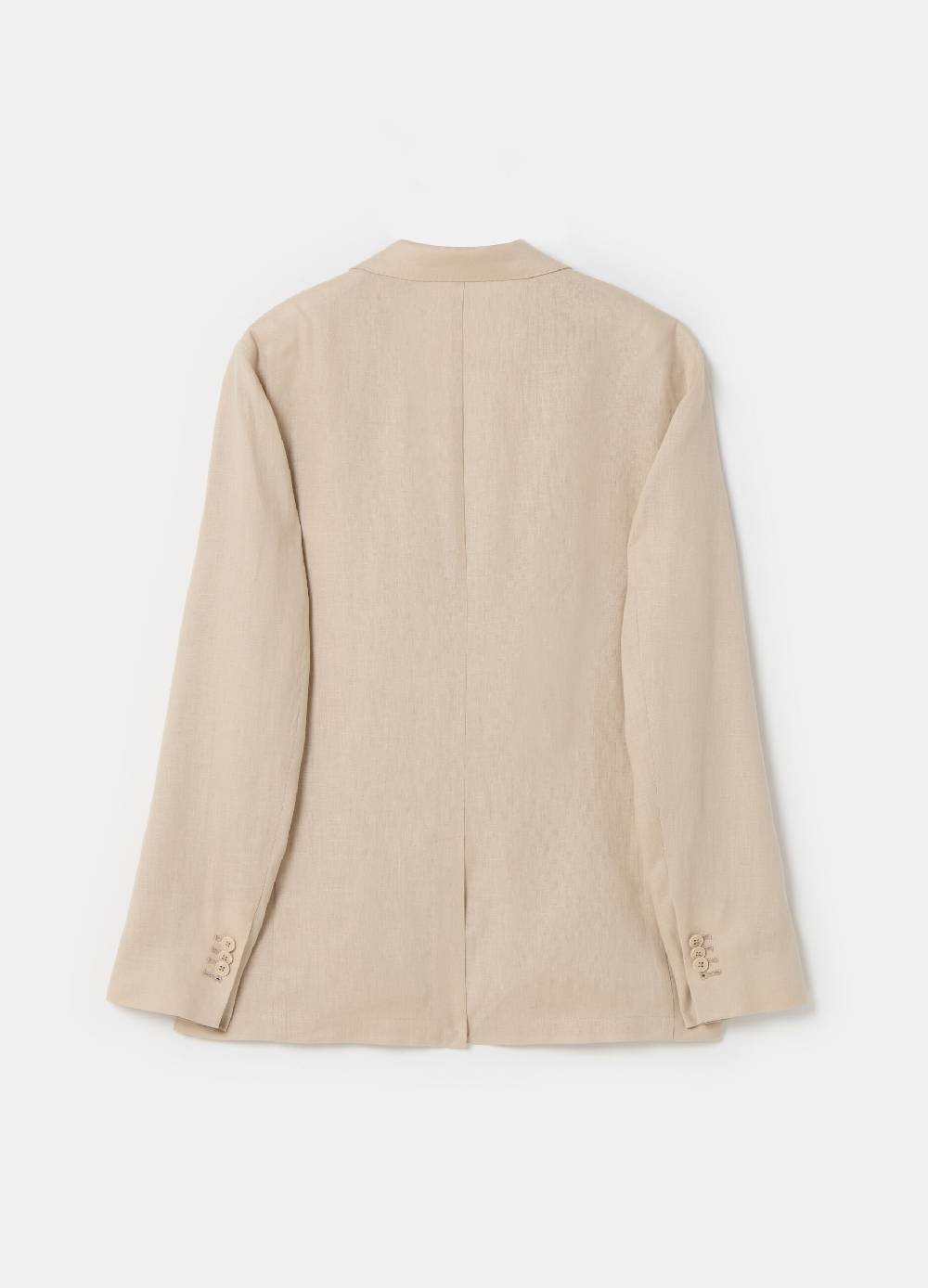 Ovs Blazer In Puro Lino PIOMBO