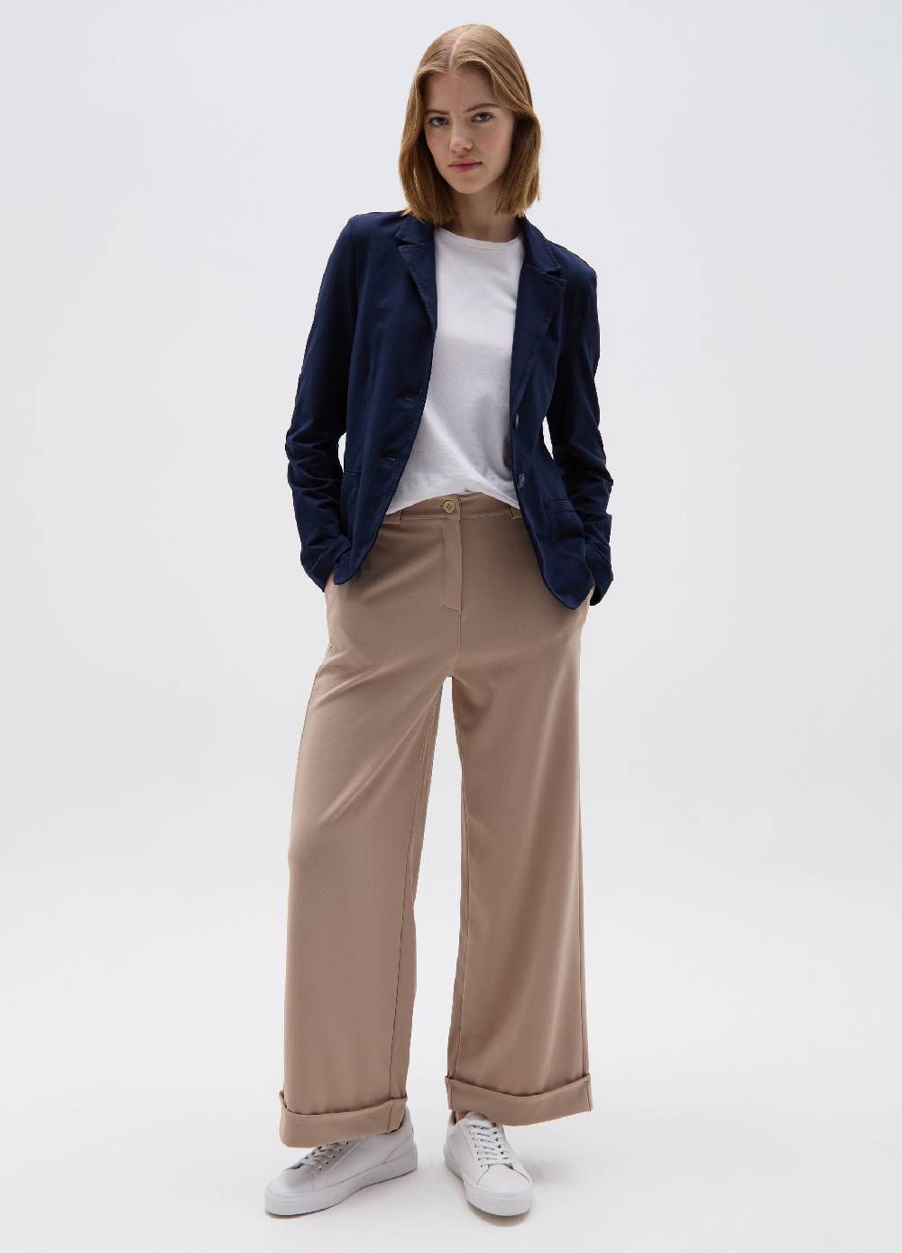 Ovs Blazer Monopetto Con Toppe