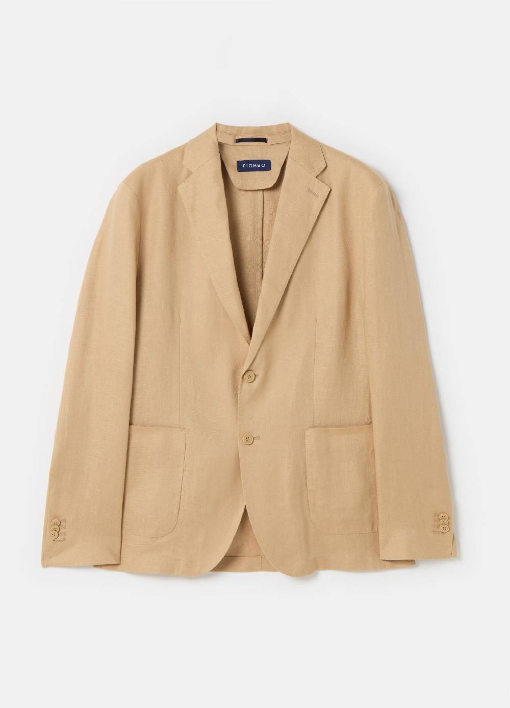 Ovs Blazer Monopetto In Lino PIOMBO