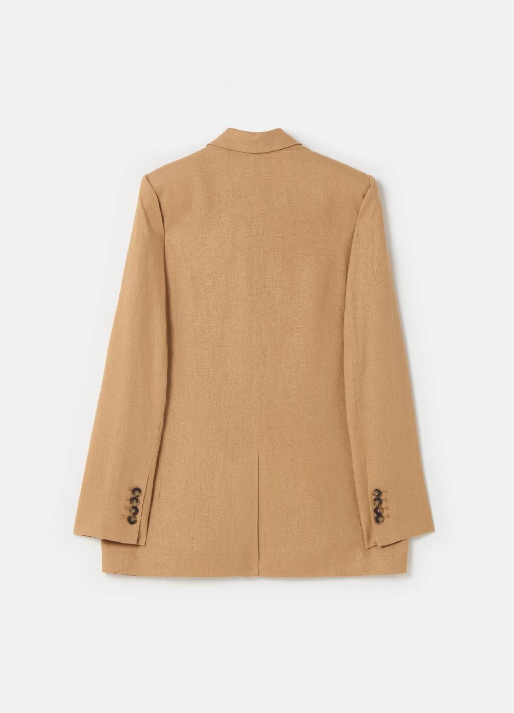 Ovs Blazer PIOMBO In Lino E Viscosa