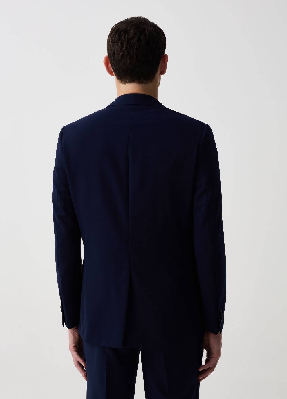 Ovs Blazer Regular Fit Monopetto Tinta Unita