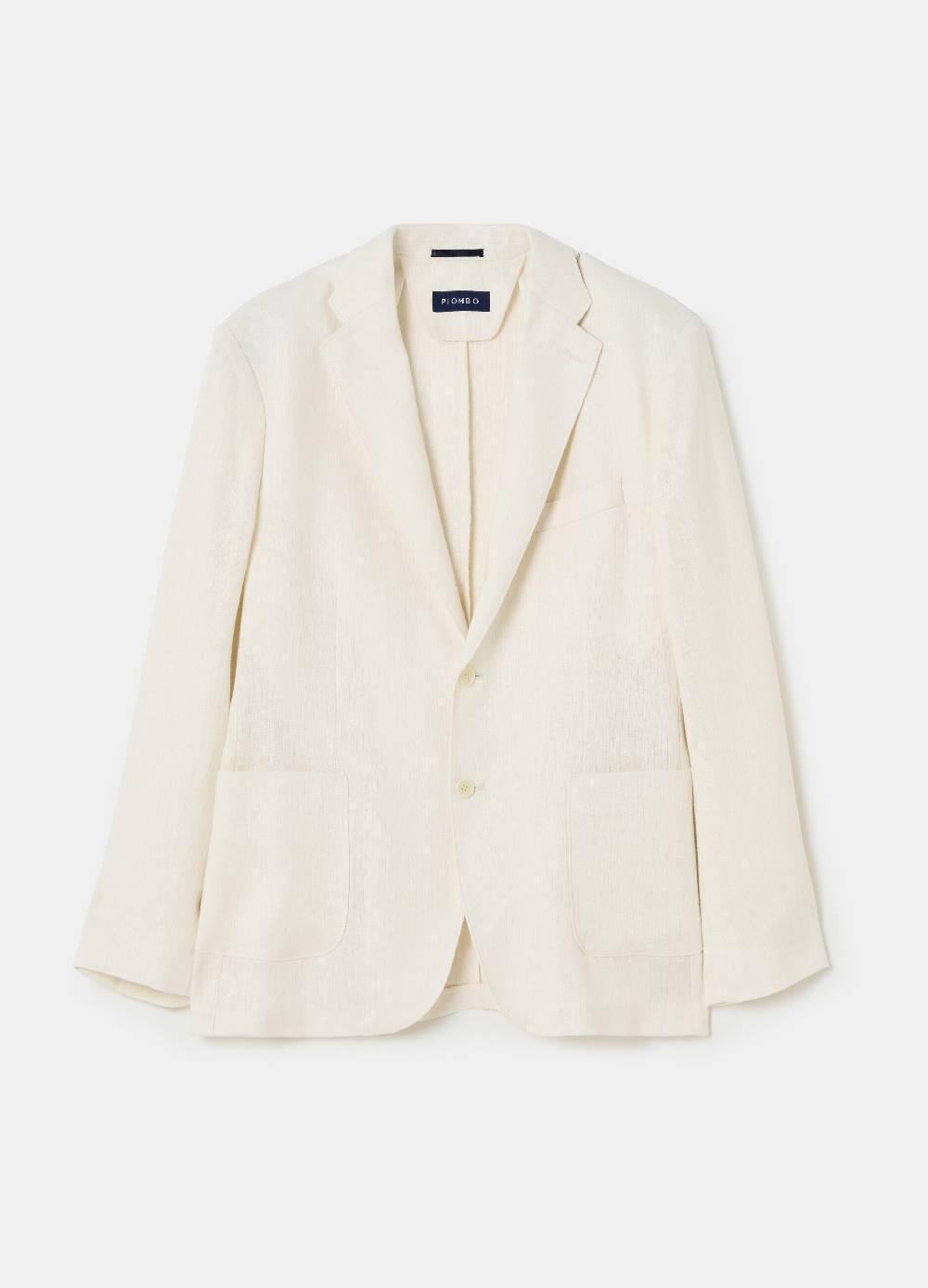 Ovs Blazer Slim Fit In Puro Lino