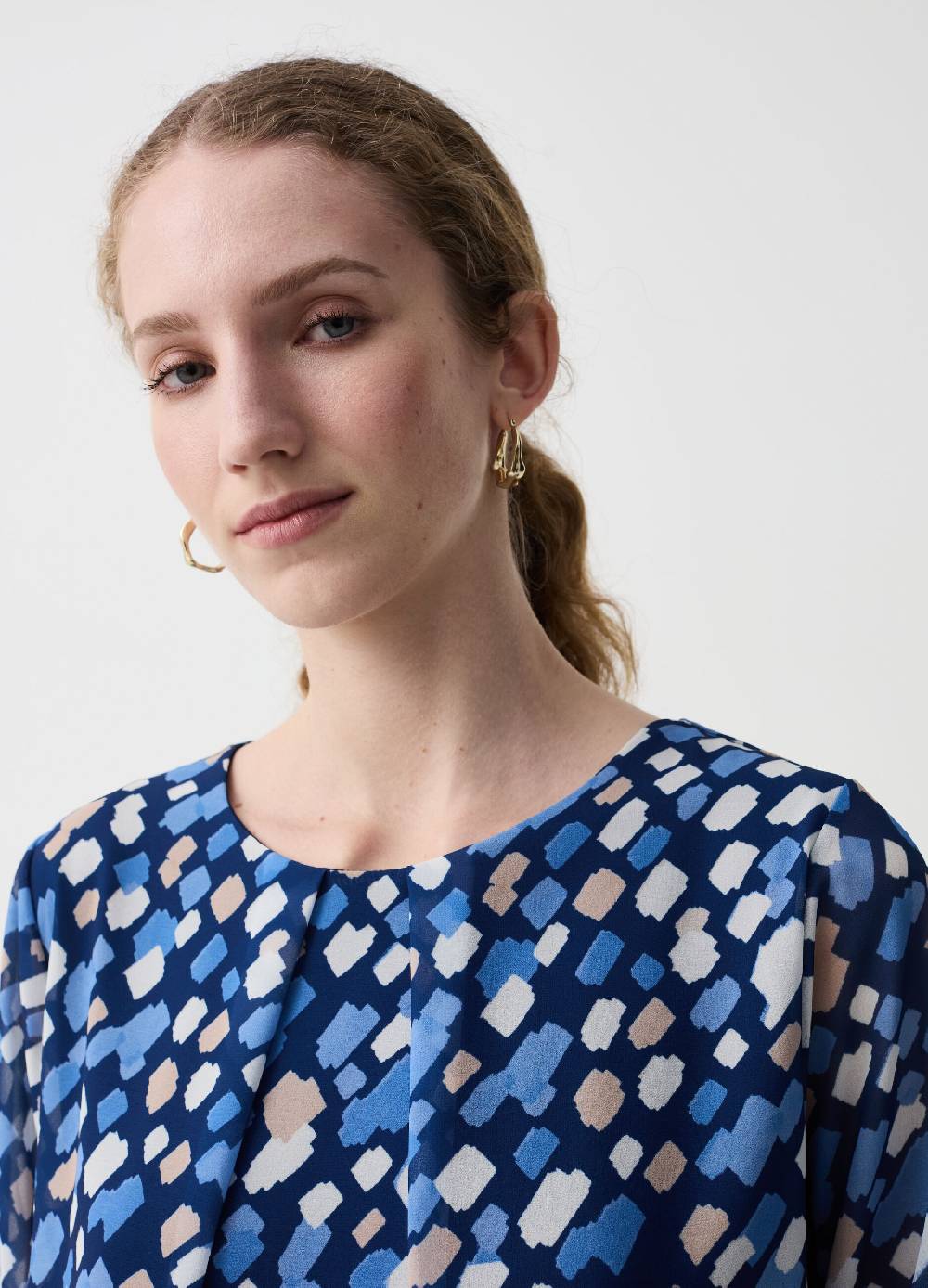 Ovs Blusa A Maniche Lunghe Fantasia