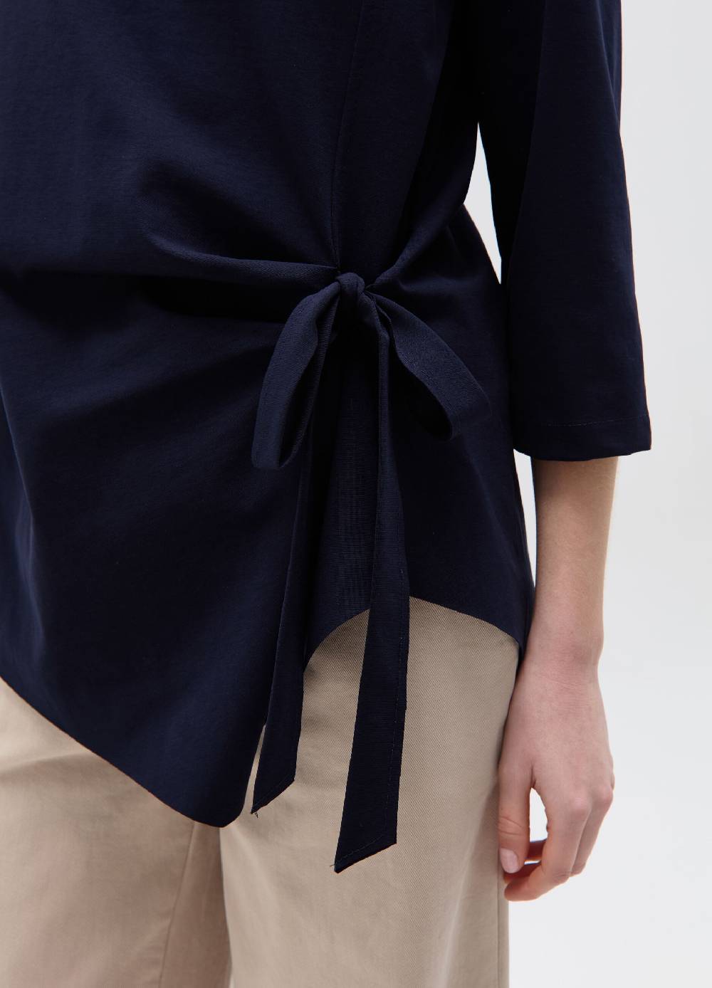 Ovs Blusa Asimmetrica Con Fiocco Laterale