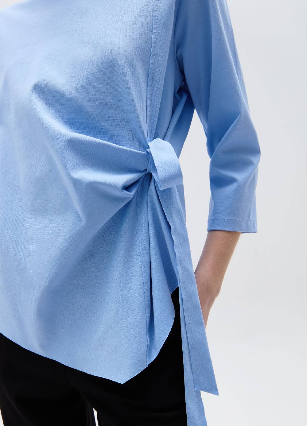 Ovs Blusa Asimmetrica Con Fiocco Laterale