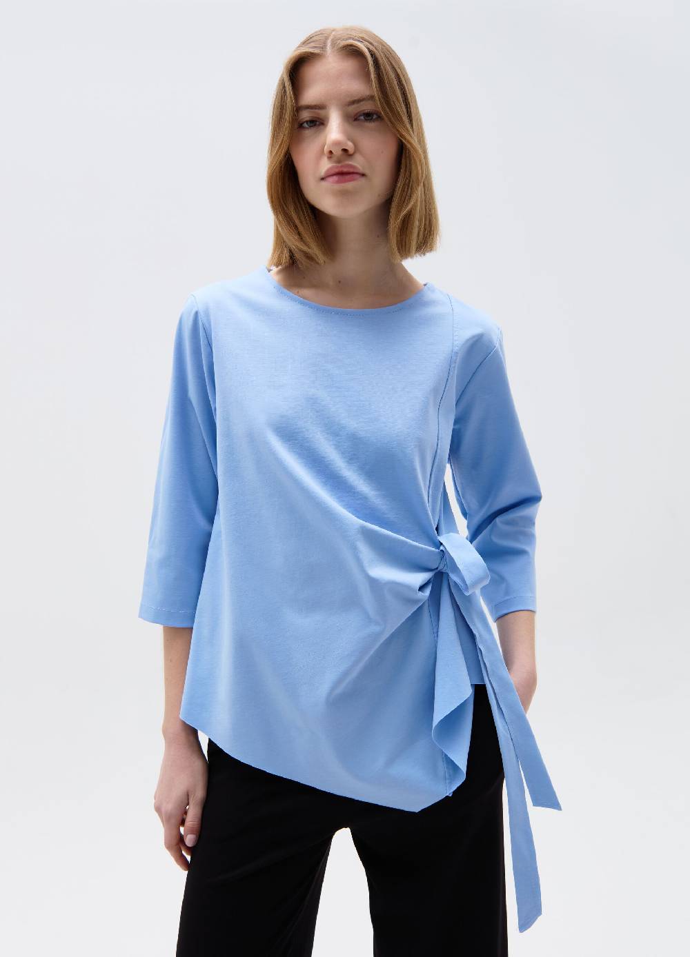 Ovs Blusa asimmetrica con fiocco laterale