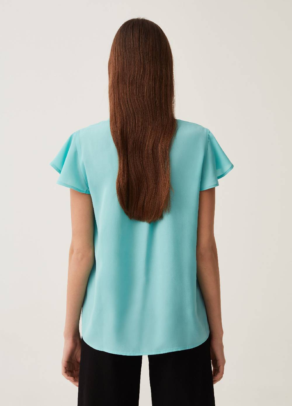 Ovs Blusa Con Maniche A Farfalla
