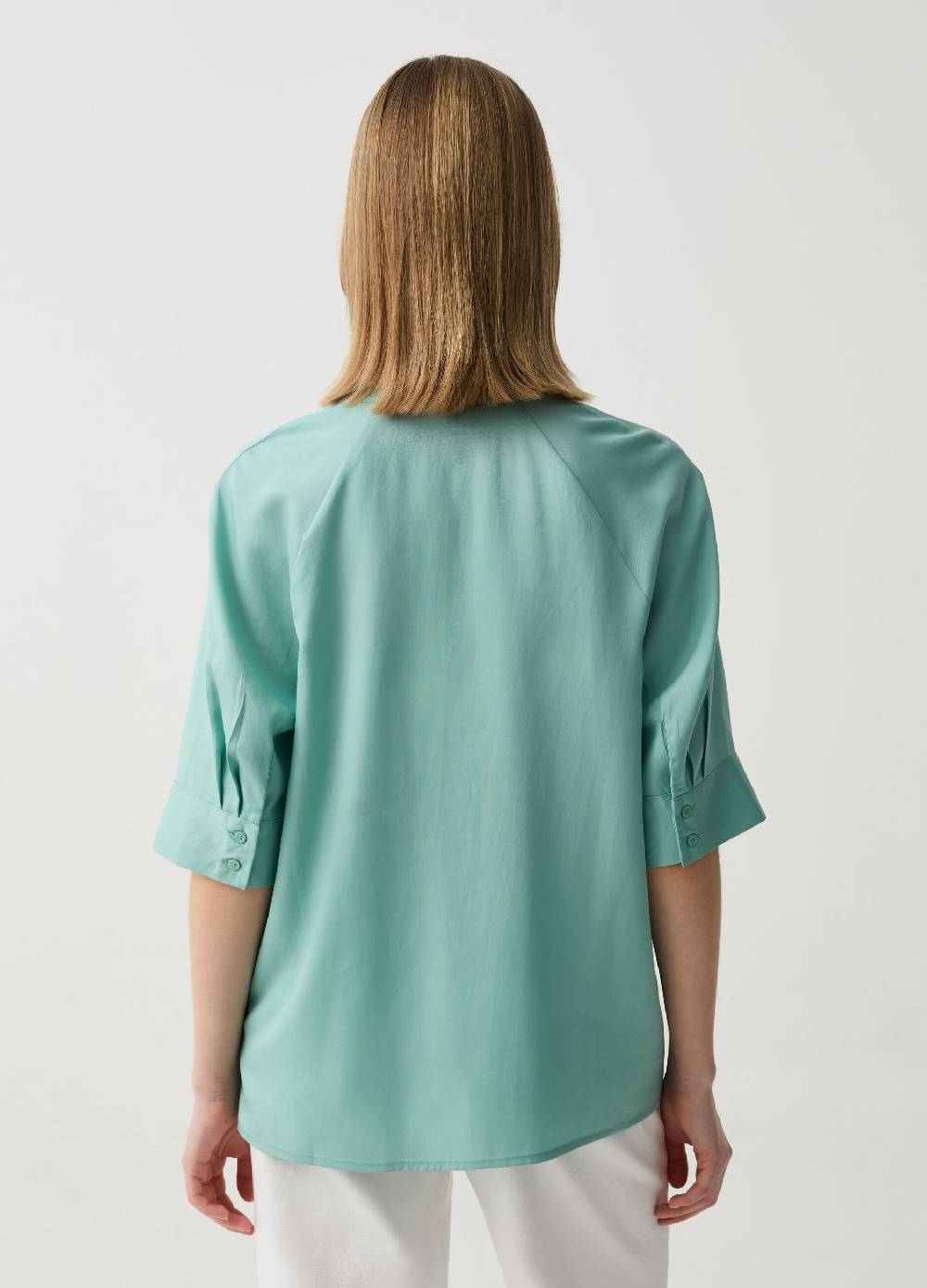 Ovs Blusa Con Maniche Al Gomito