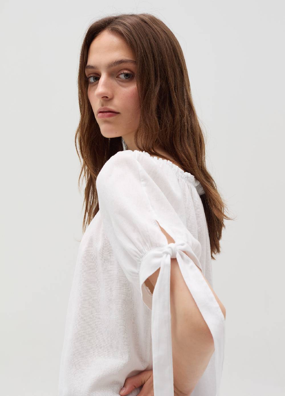 Ovs Blusa Con Maniche Raglan E Nodo