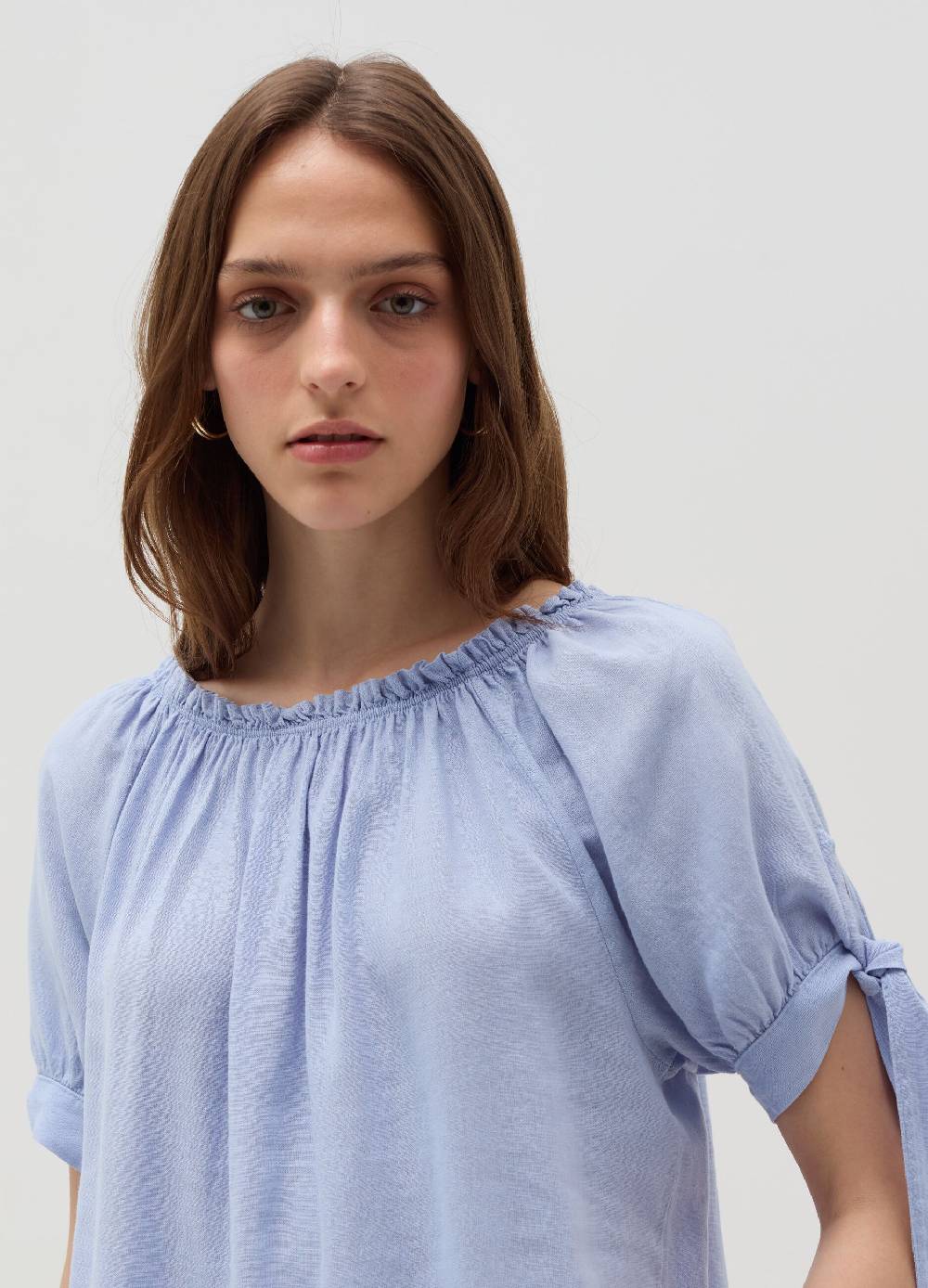 Ovs Blusa Con Maniche Raglan E Nodo