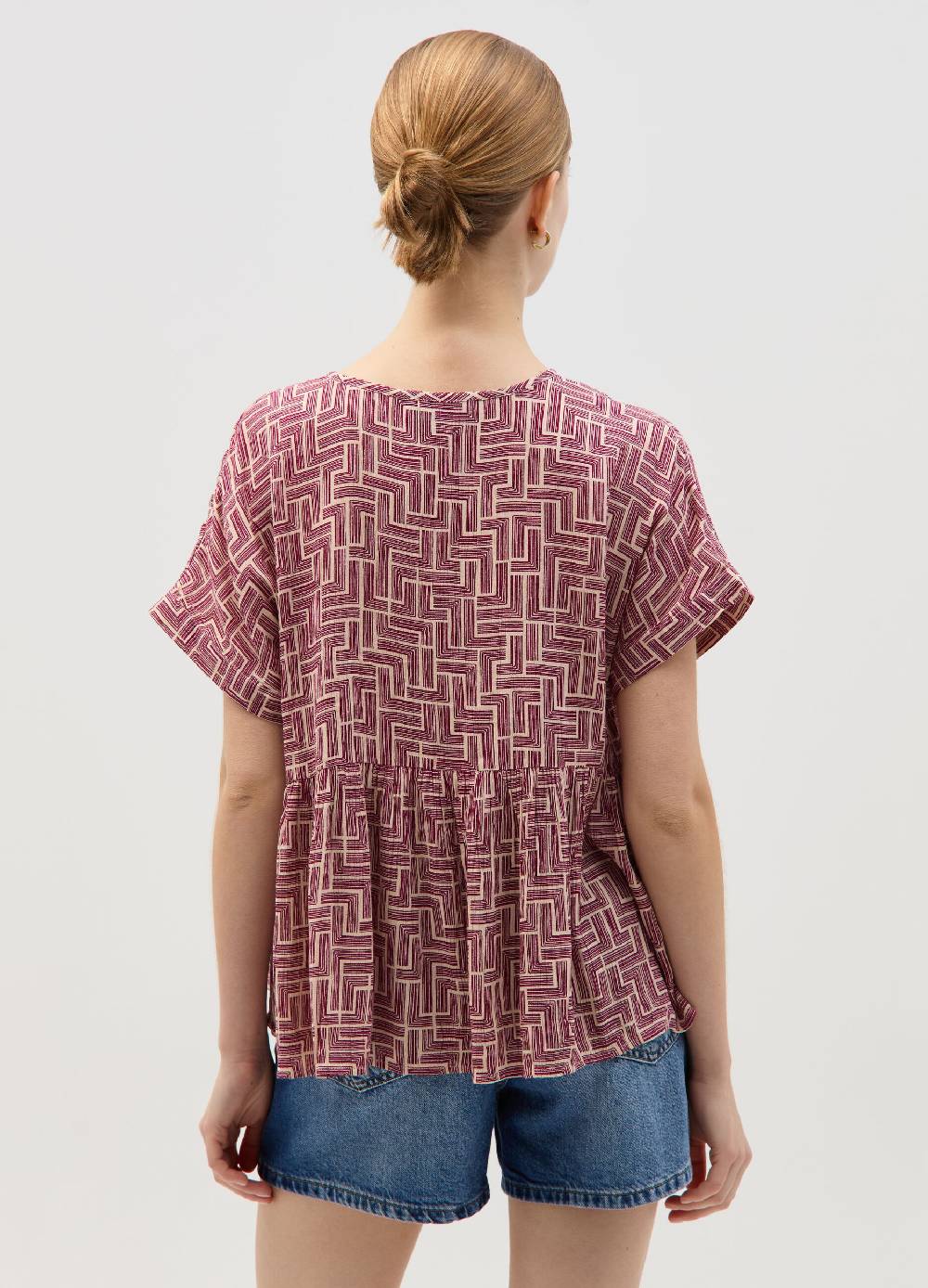 Ovs Blusa Con Scollo A V E Balza