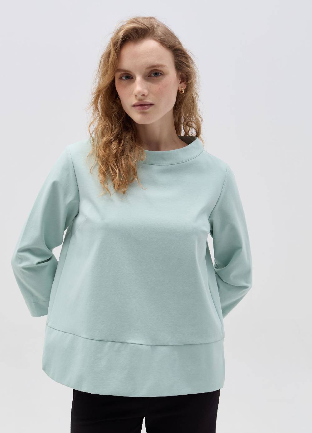Ovs Blusa con spacchetti e maniche a tre quarti