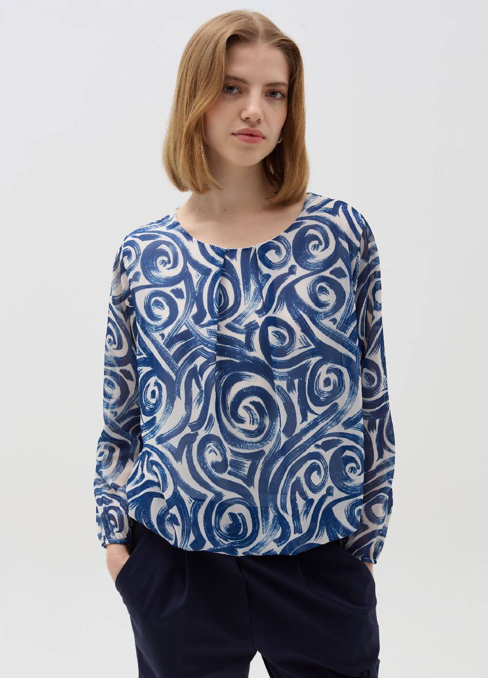 Ovs Blusa Con Stampa Fantasia