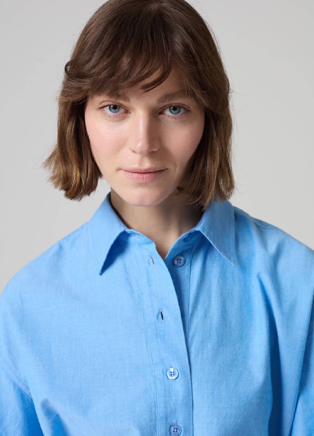 Ovs Blusa In Cotone Con Maniche A Sbuffo