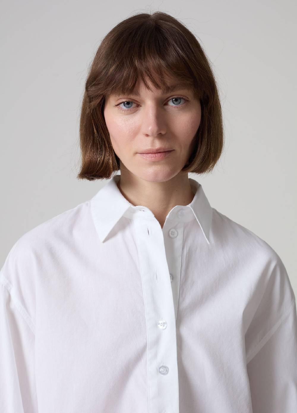 Ovs Blusa In Cotone Con Maniche A Sbuffo