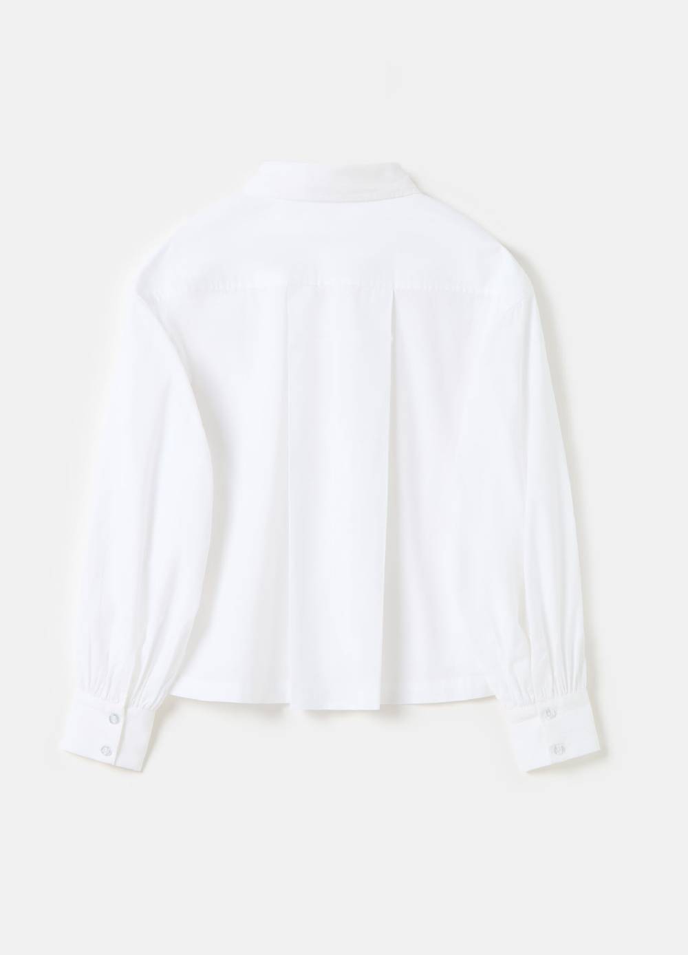 Ovs Blusa In Cotone Con Maniche A Sbuffo