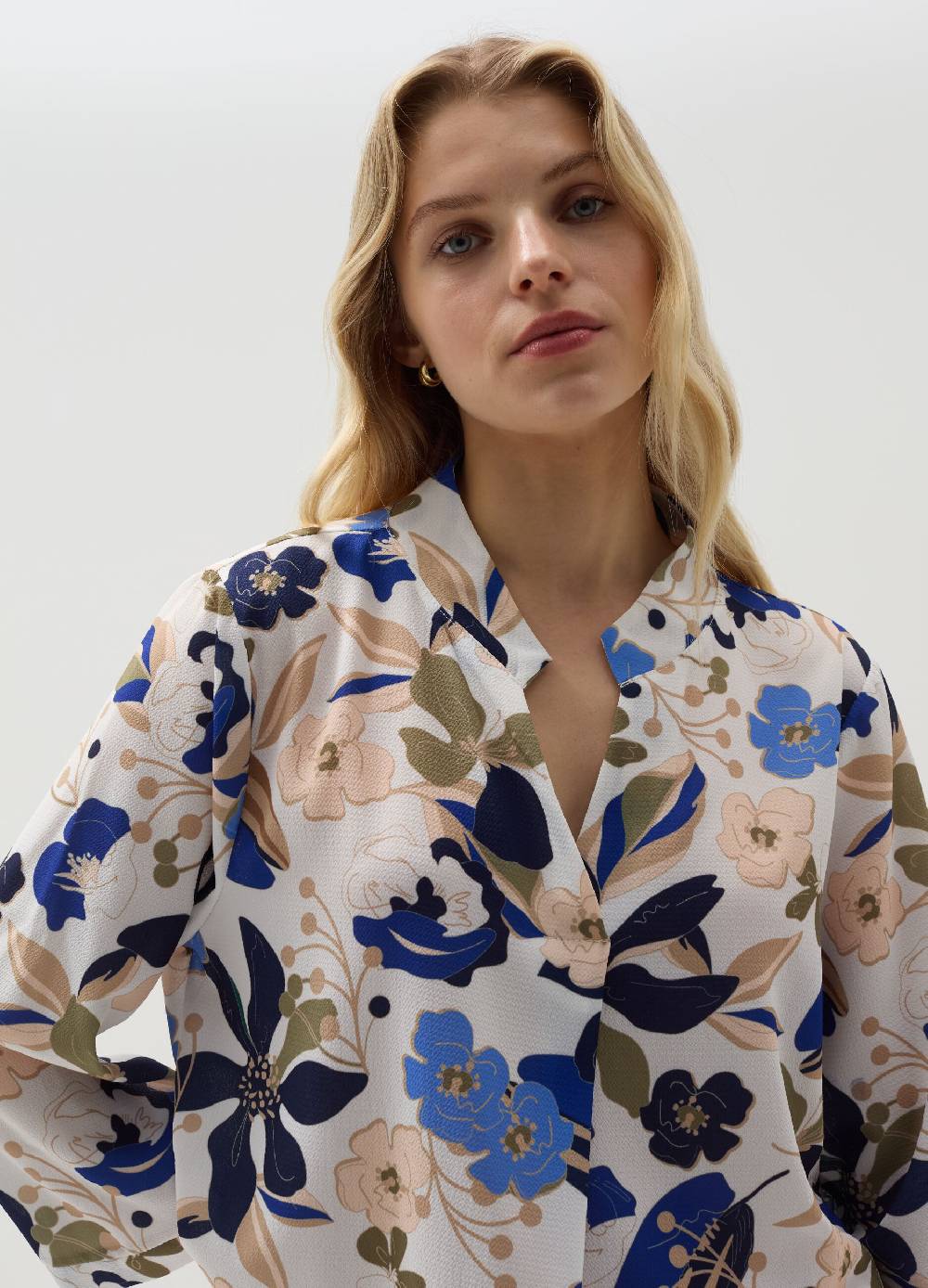 Ovs Blusa In Crêpe Floreale
