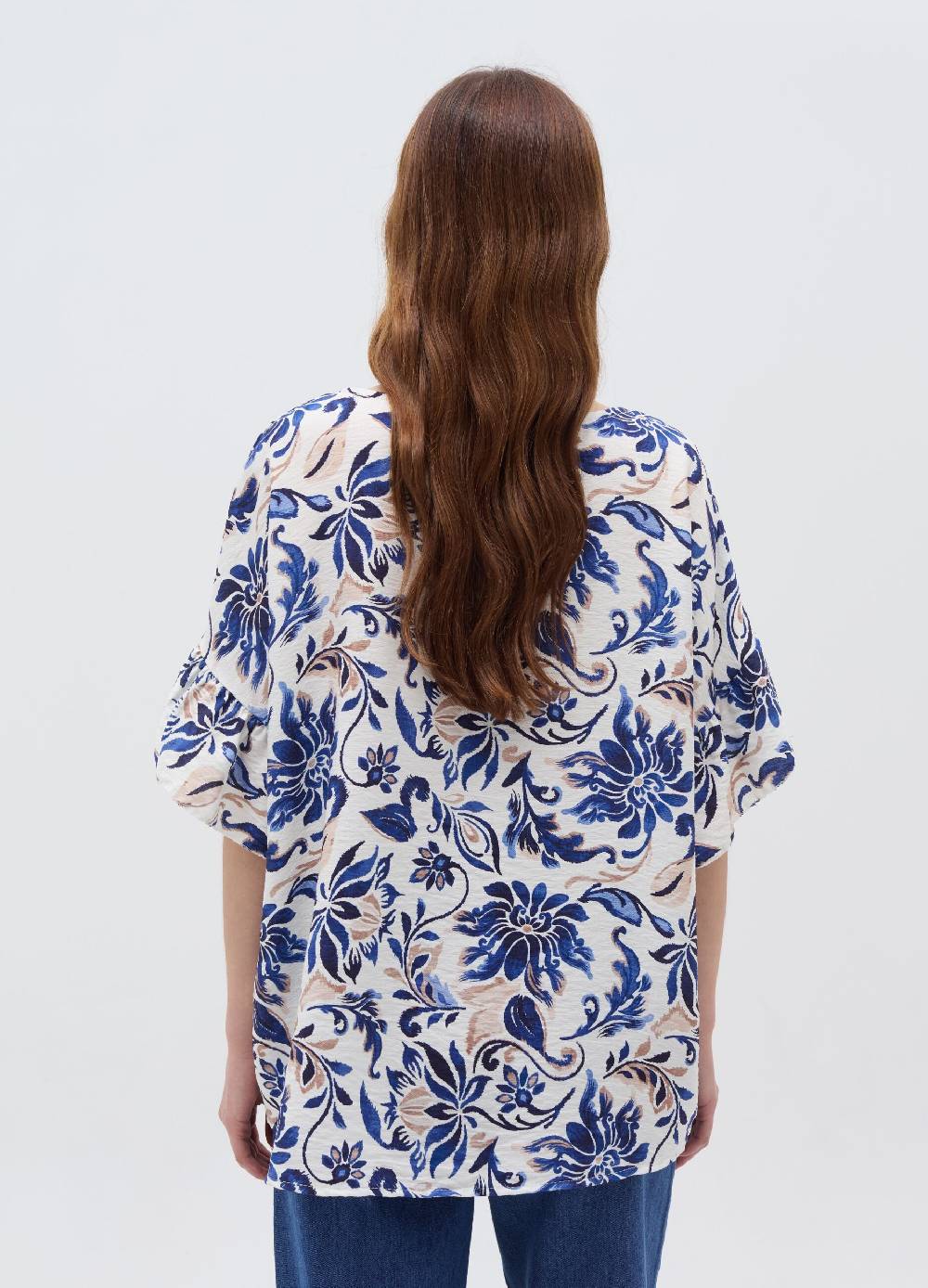 Ovs Blusa In Crêpe Floreale
