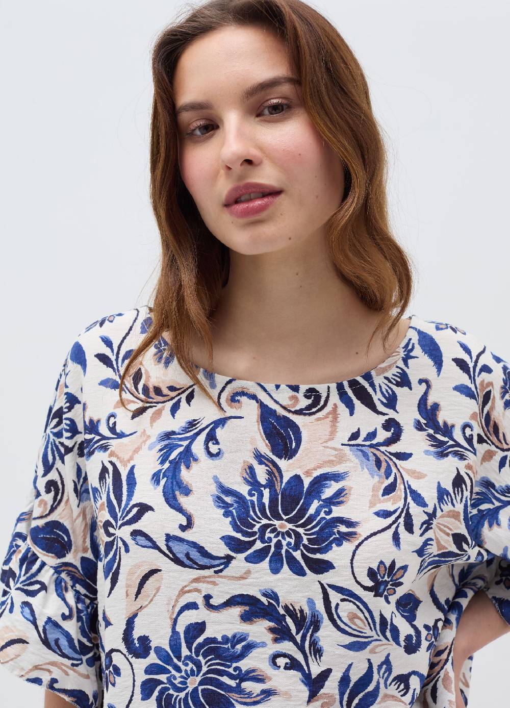 Ovs Blusa in crêpe floreale