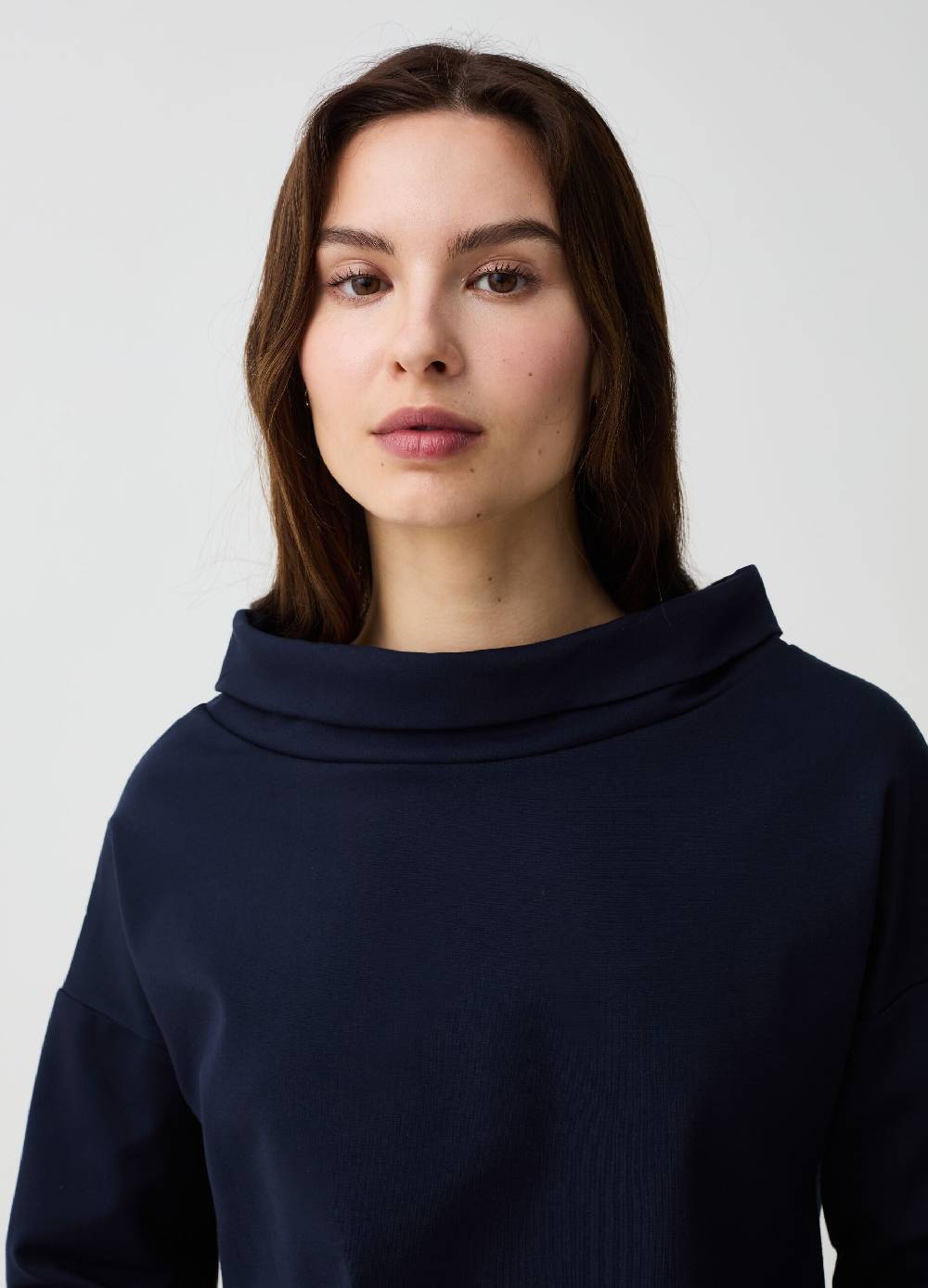 Ovs Blusa Scollo A Barca Con Risvolto