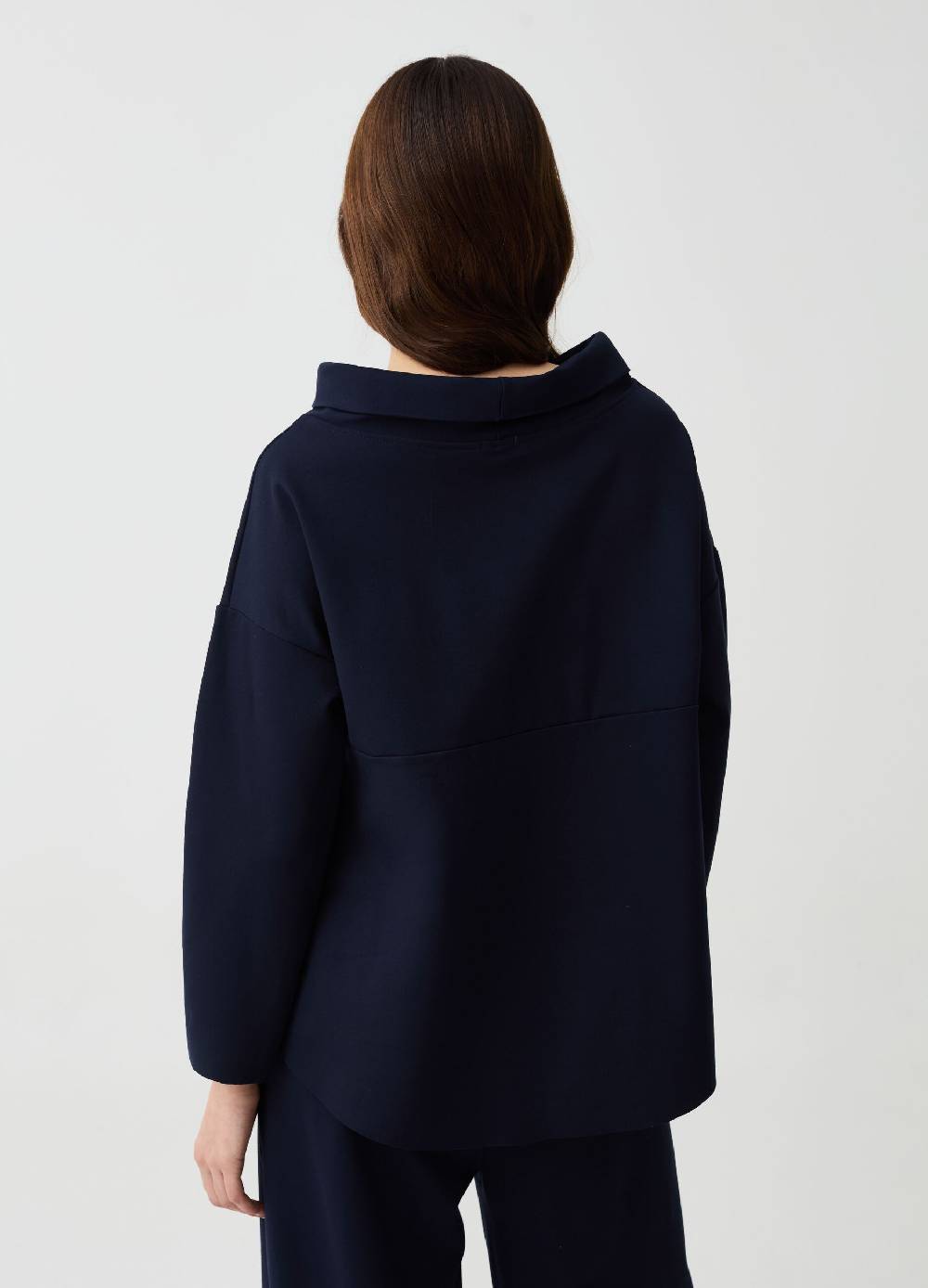 Ovs Blusa Scollo A Barca Con Risvolto