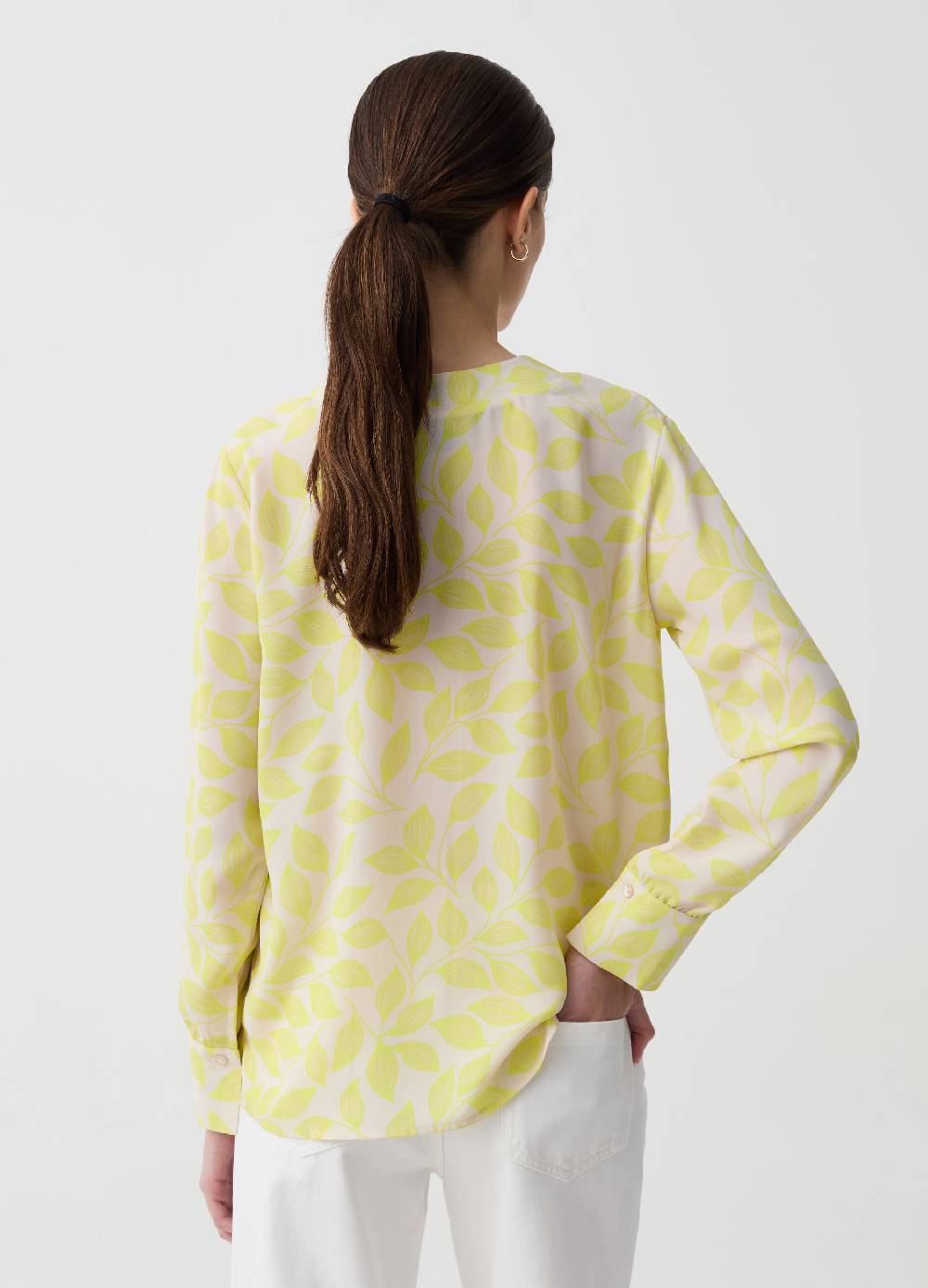 Ovs Blusa Scollo A V Con Spacchetti