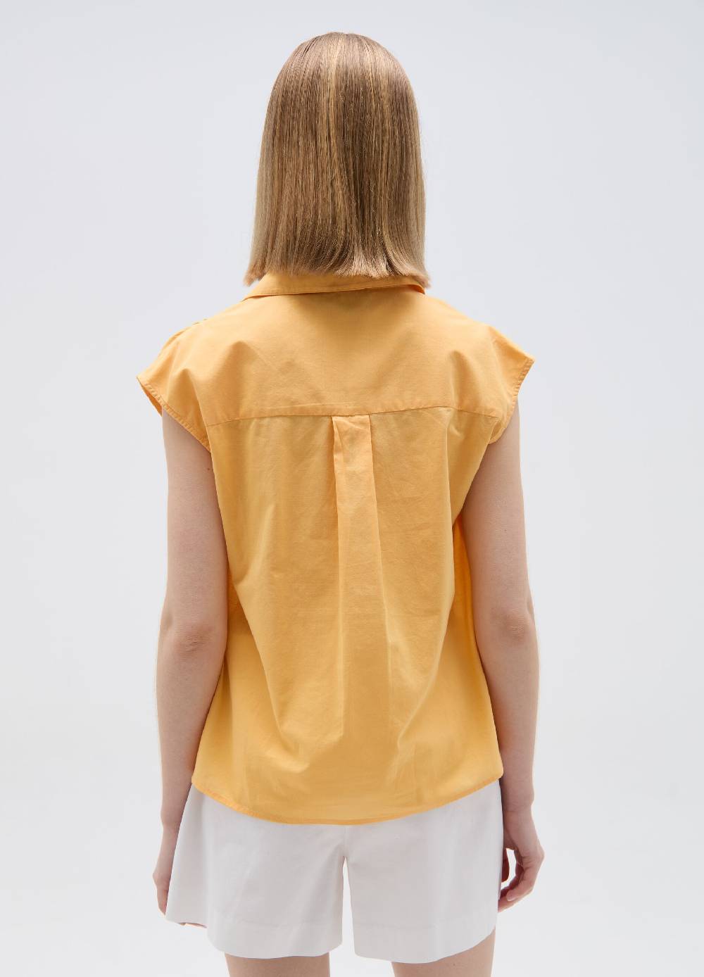 Ovs Blusa Smanicata Con Scollo A Polo