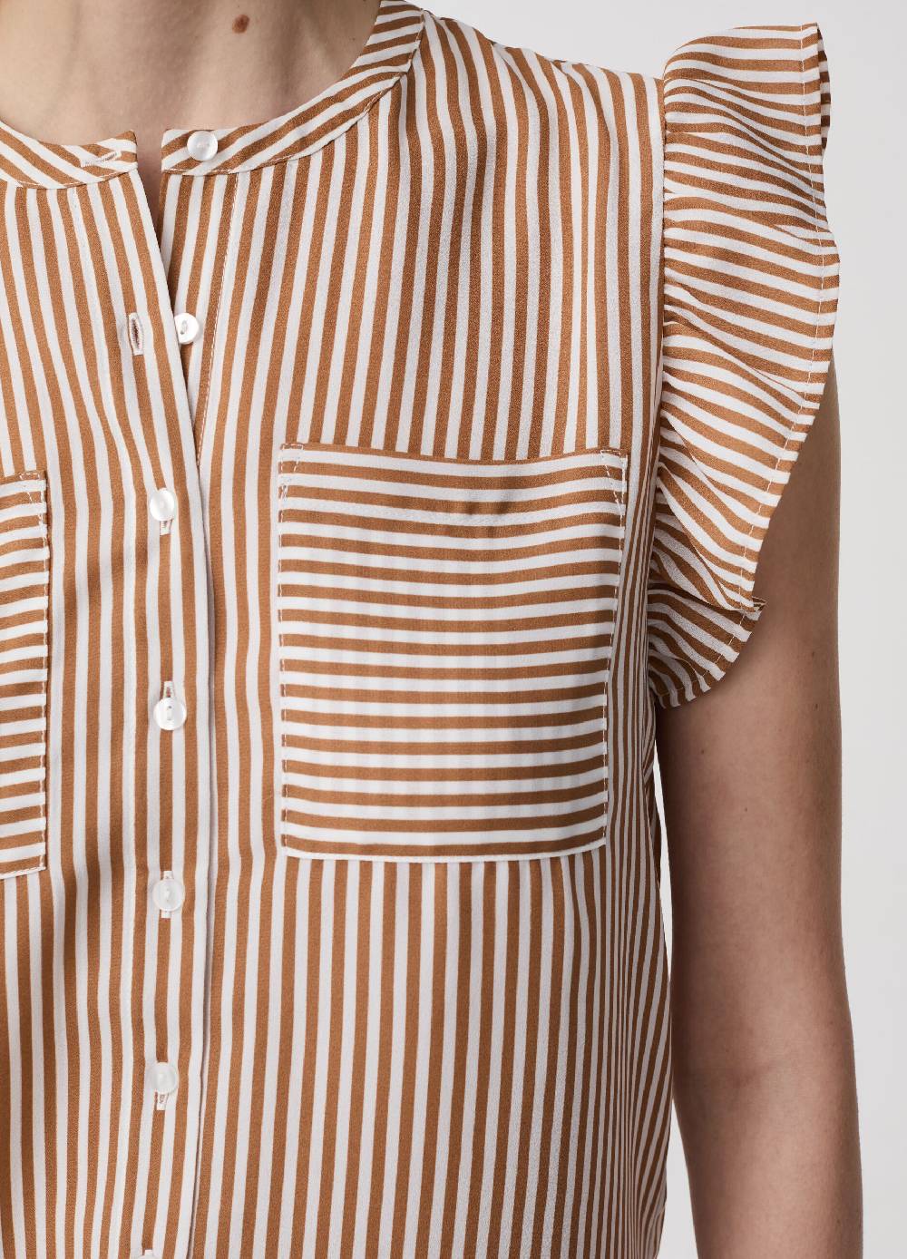 Ovs Blusa Stampata Con Volant