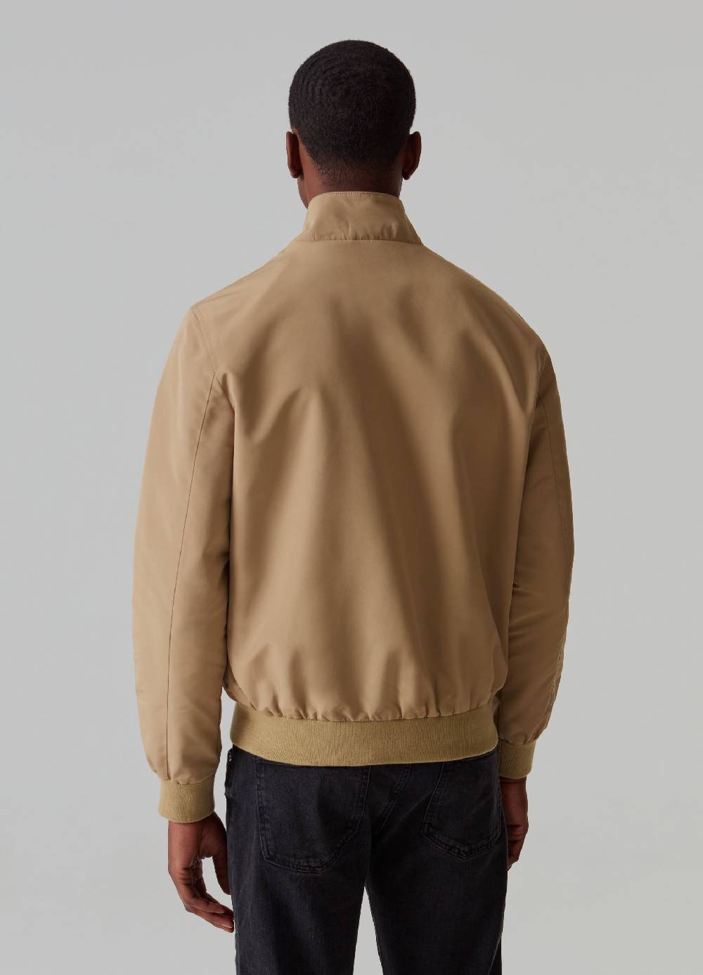 Ovs Bomber Full-zip A Collo Alto Con Bottoni