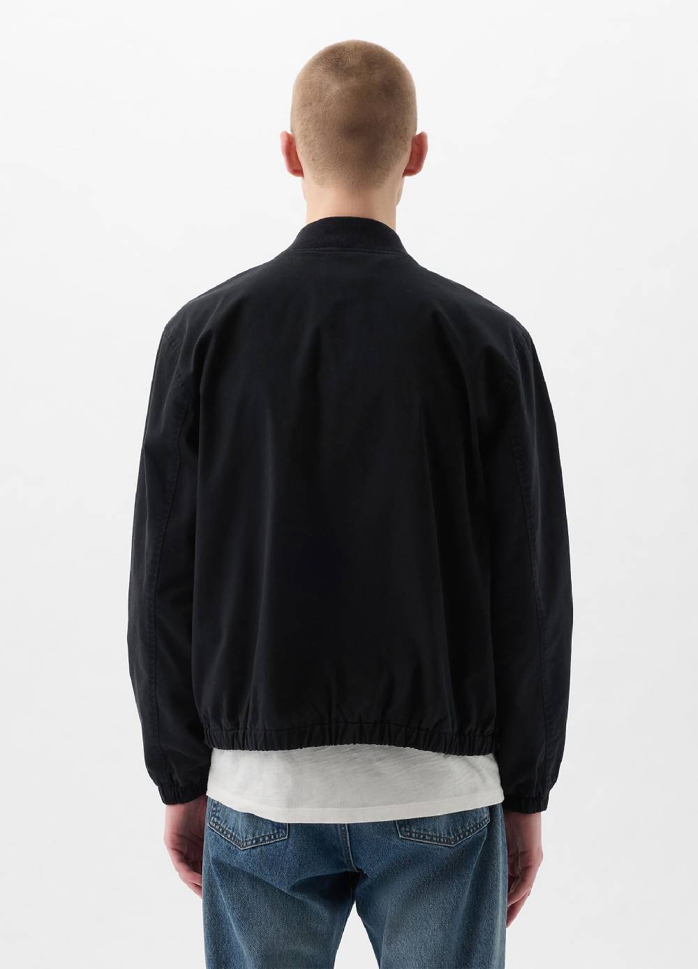 Ovs Bomber In Cotone Con Ricamo Logo
