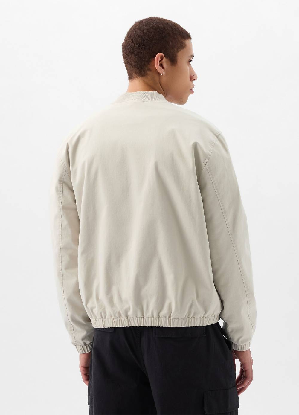 Ovs Bomber In Cotone Con Ricamo Logo