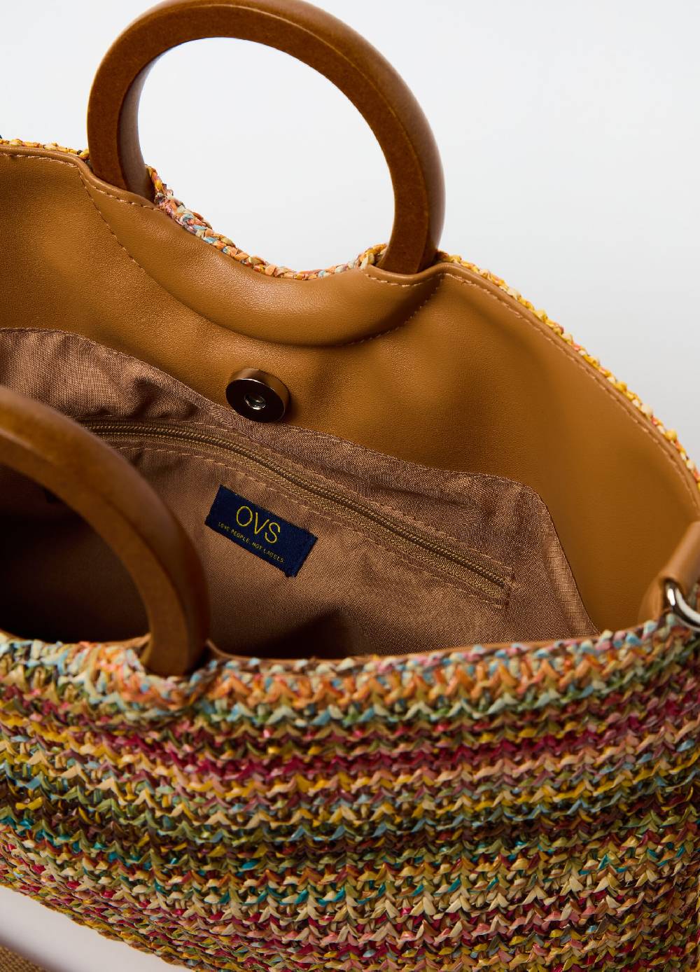 Ovs Borsa A Mano Con Manici A Cerchio