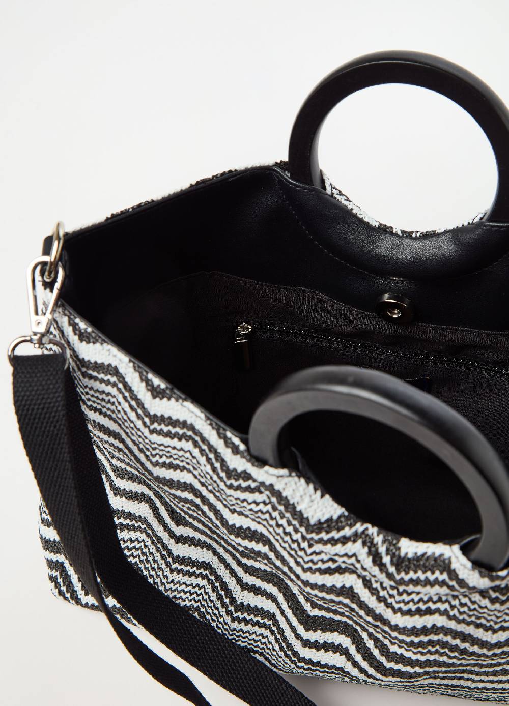 Ovs Borsa A Mano Con Manici A Cerchio