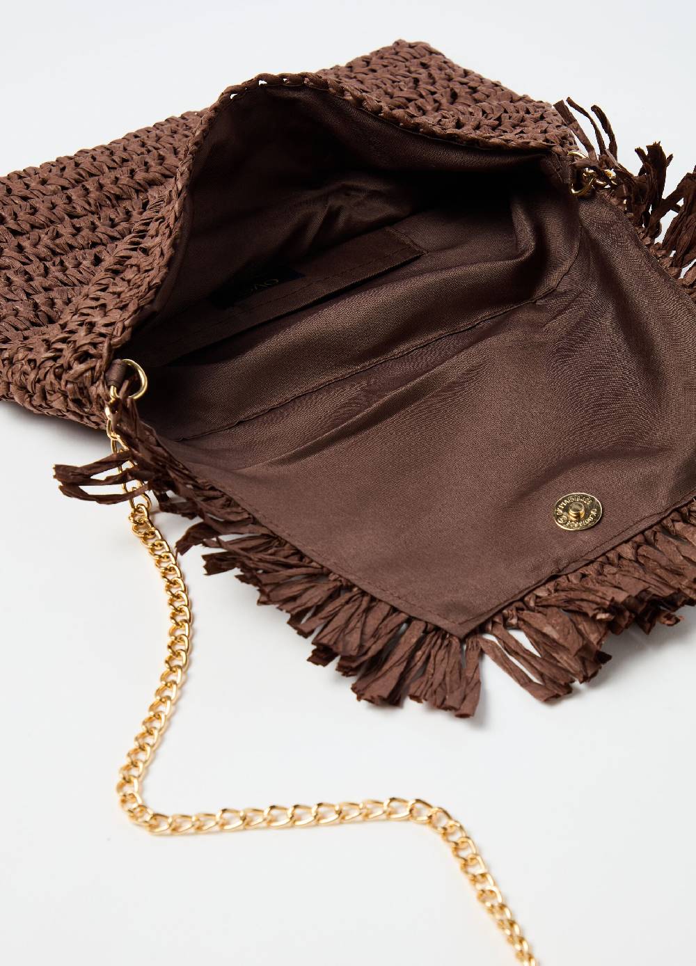 Ovs Borsa A Tracolla In Rafia