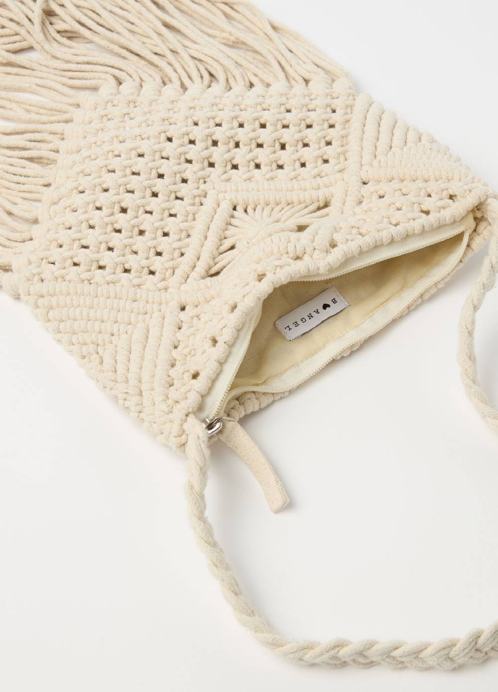 Ovs Borsa Crochet Con Frange