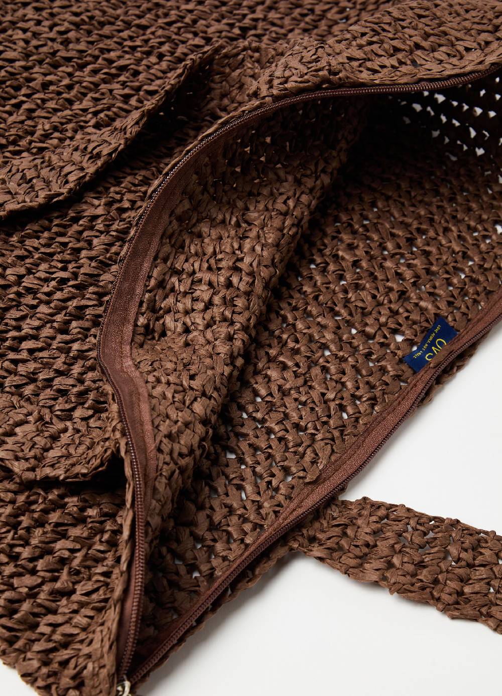 Ovs Borsa Da Spiaggia In Rafia