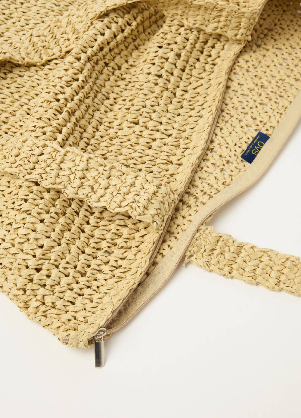 Ovs Borsa Da Spiaggia In Rafia