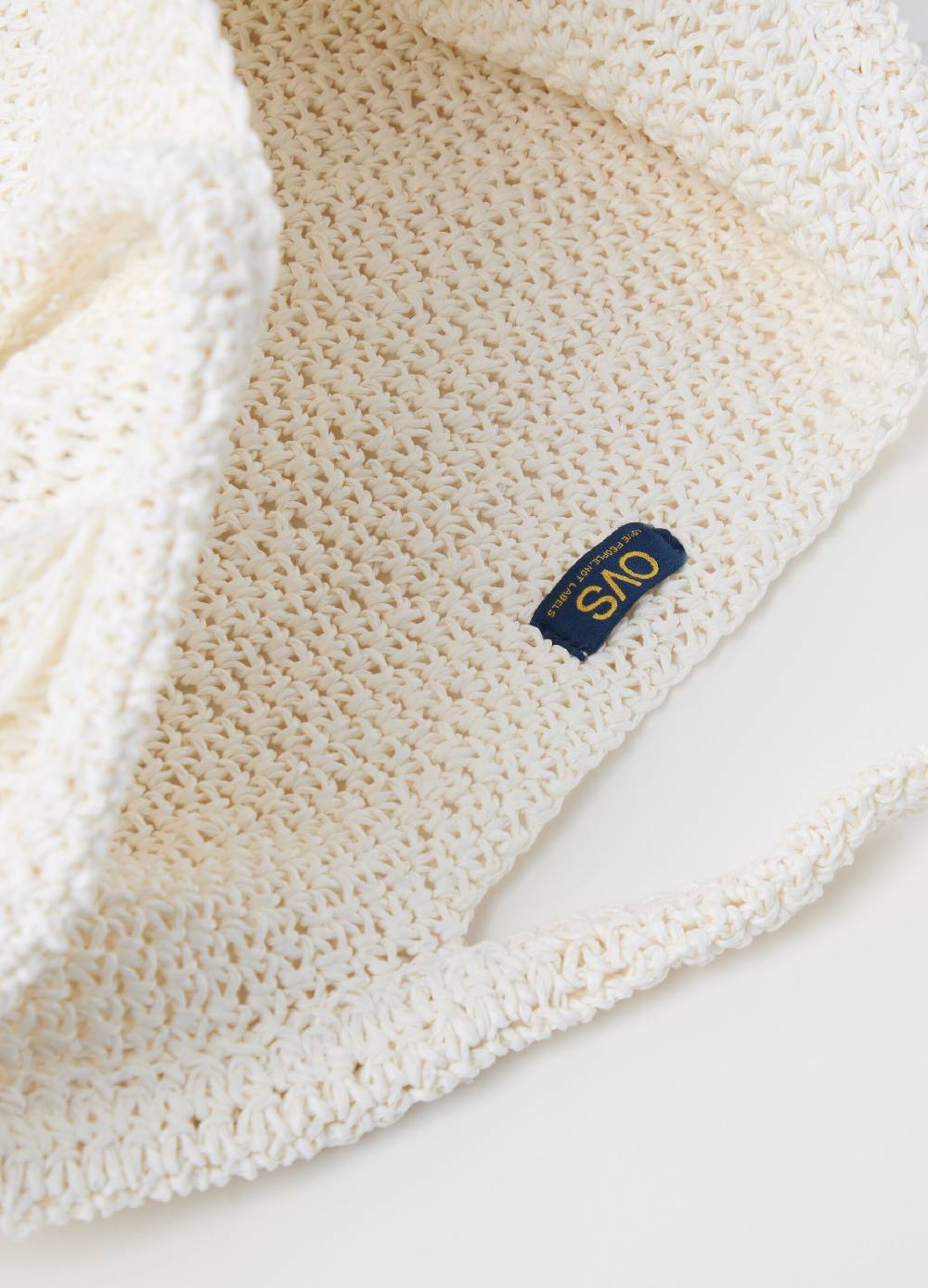 Ovs Borsa In Rafia Con Frange