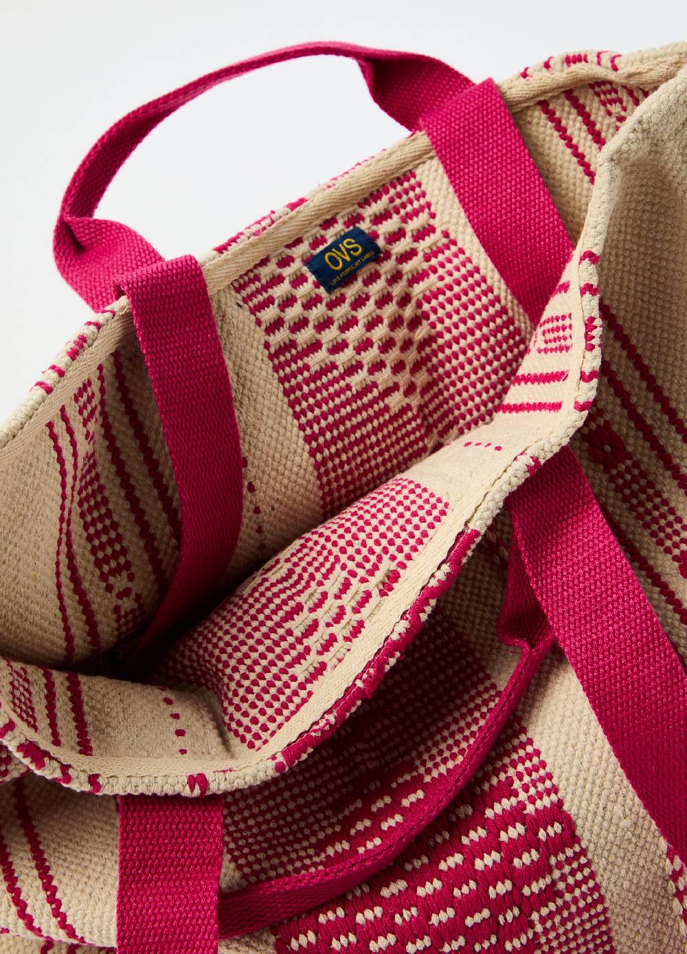 Ovs Borsa In Tela Con Motivo Etnico