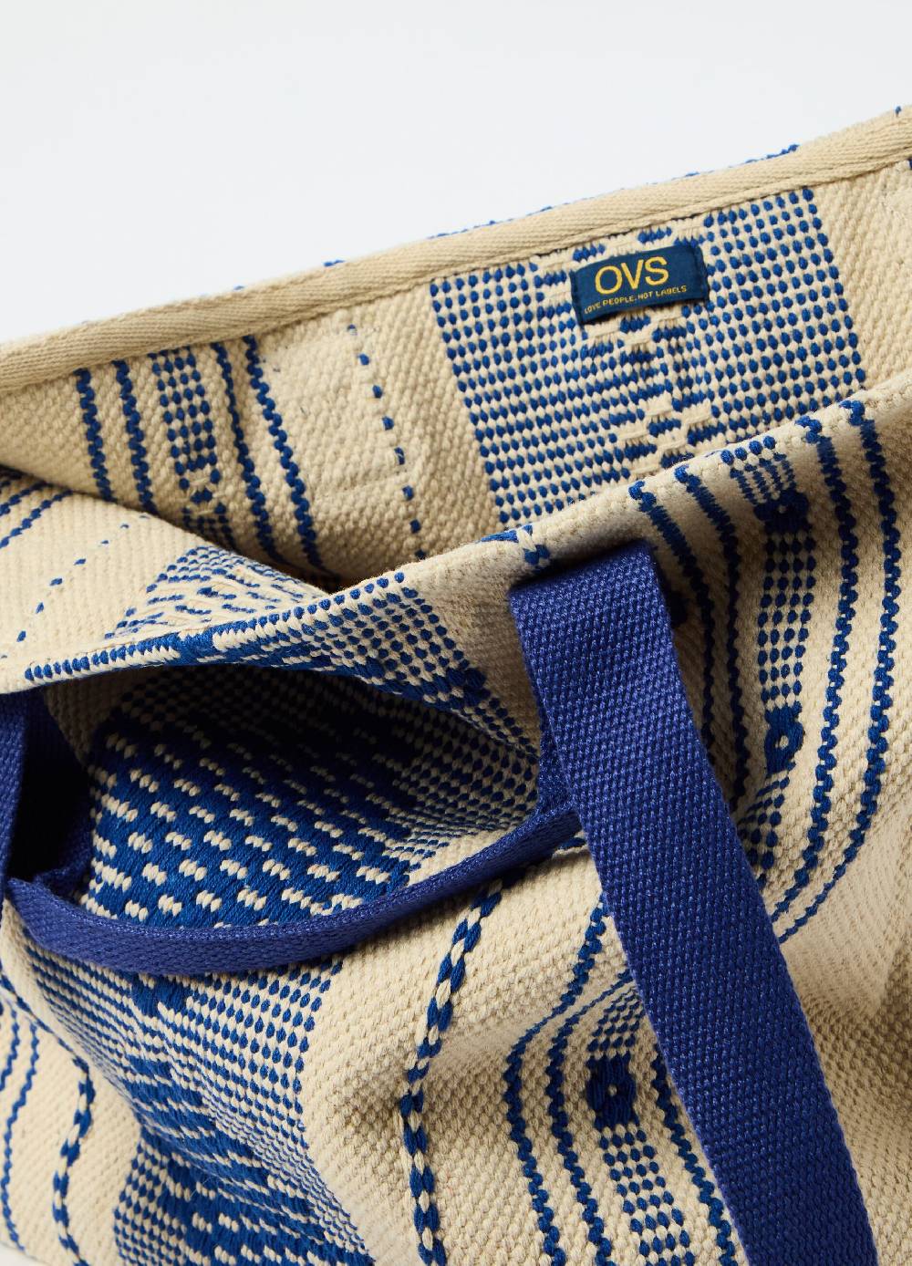 Ovs Borsa In Tela Con Motivo Etnico