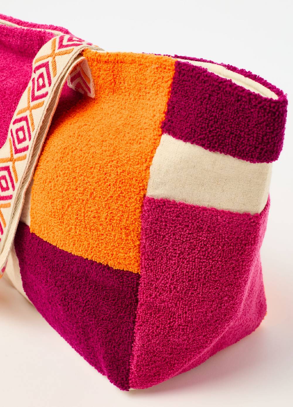 Ovs Borsa Shopper Effetto Patchwork